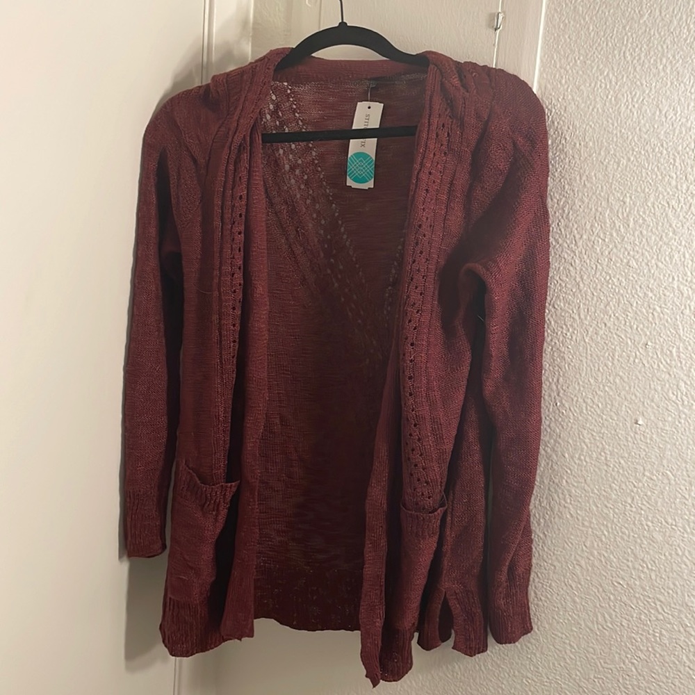 Love Ellie Adelle pointelle cardigan